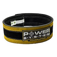 Пояс для тяжелой атлетики Power System Stronglift PS-3840 Yellow