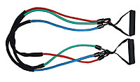 Эспандер трубчатый со съемными ручками POWER SYSTEM PS - 4008  POWER EXPANDER SET , фото 1